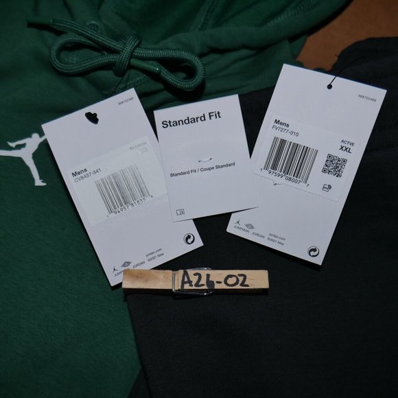 Air Jordan Men's Sweatsuit Size 2XL Tracksuit Outfit Set French Terry Fleece NWT - Picture 2 of 7